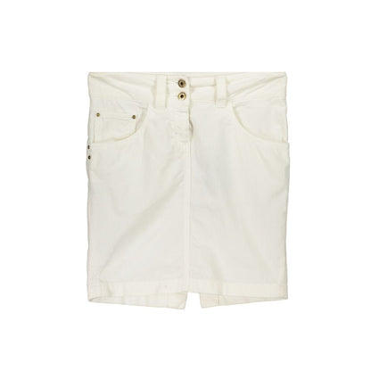 White Cotton Skirt