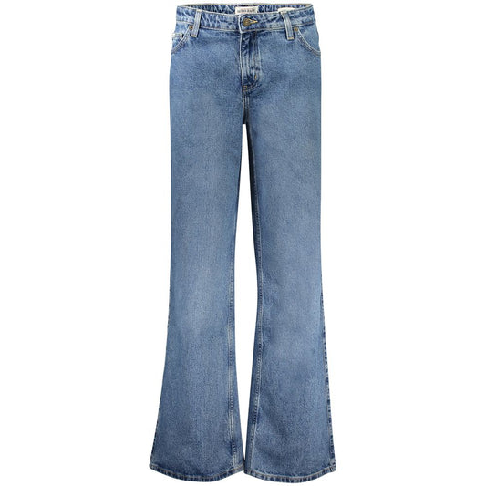 Blue Cotton Jeans & Pant