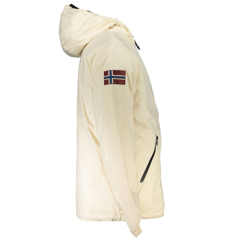 White Polyamide Jacket
