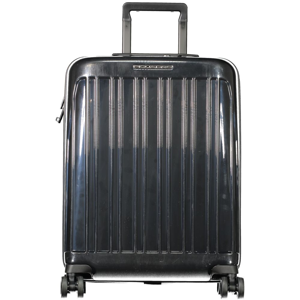 Black Polycarbonate Men Luggage