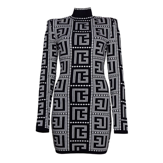 Black Viscose Dress