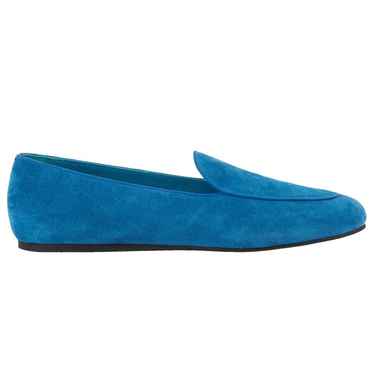 Blue Calfskin Loafer