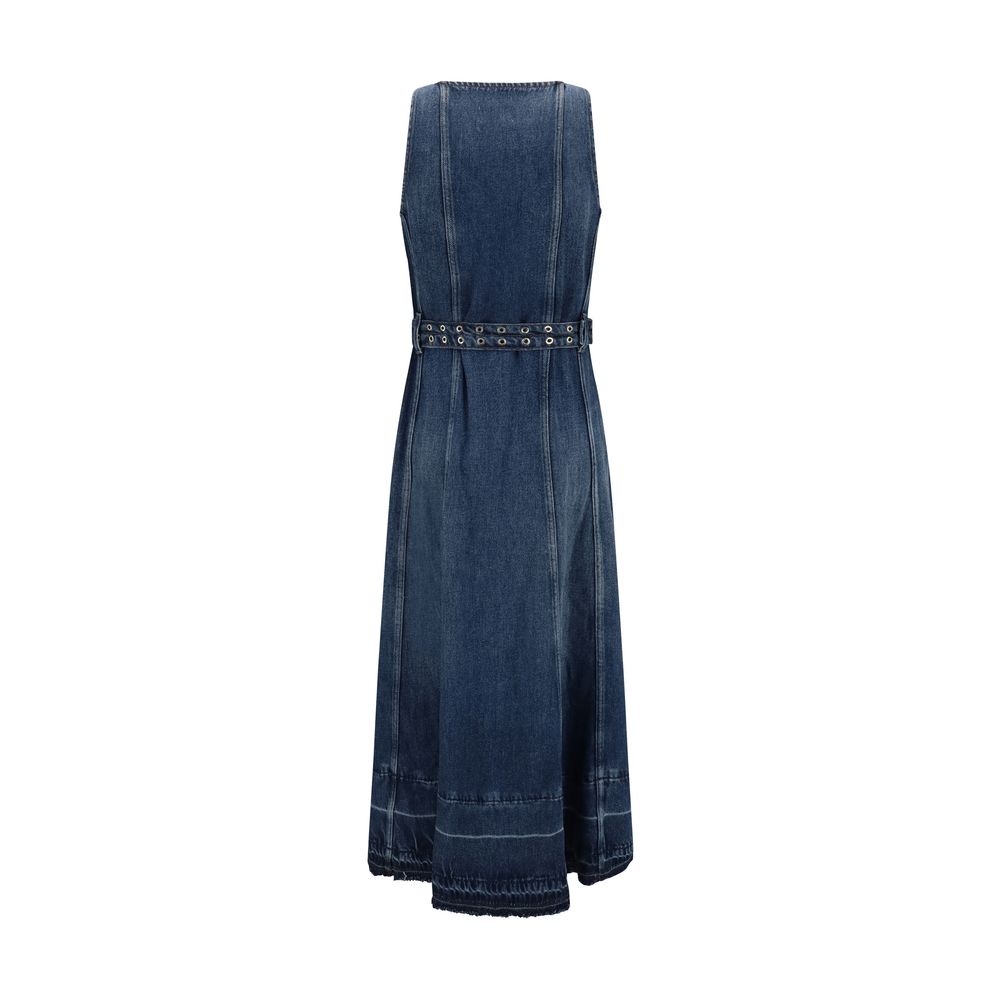 Denim midi Dress