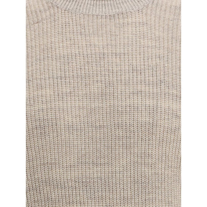 Cotton and linen knit T-Shirt