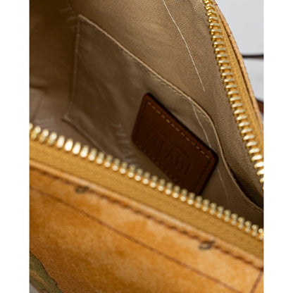 Beige Leather Handbag