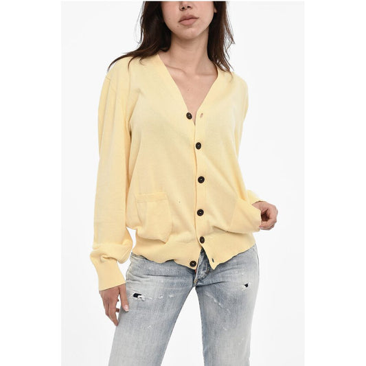 Yellow Cotton Sweater
