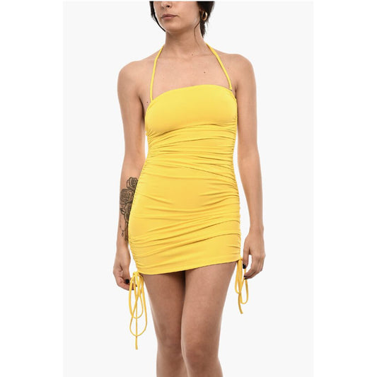 Yellow Nylon Swimwear