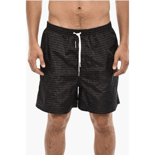 Black Nylon Swimwear