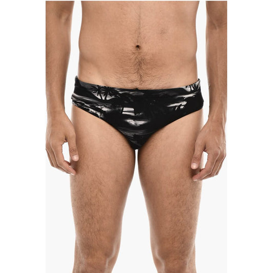 Black Nylon Swimwear
