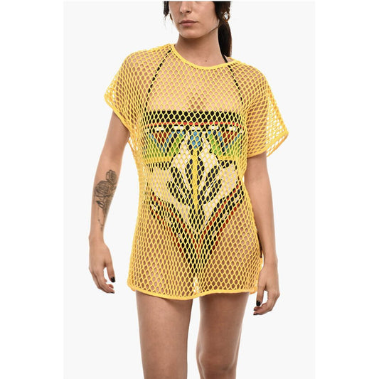 Yellow Cotton Swimwear