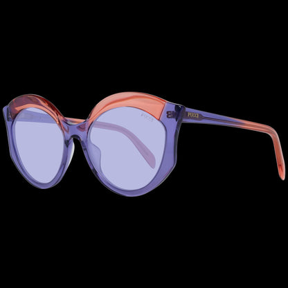 Elegant Purple Butterfly Sunglasses