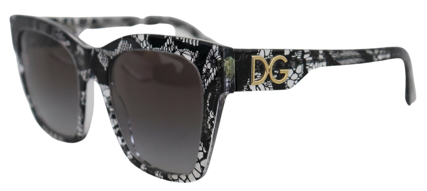 Chic Black Acetate Women's Sunglasses