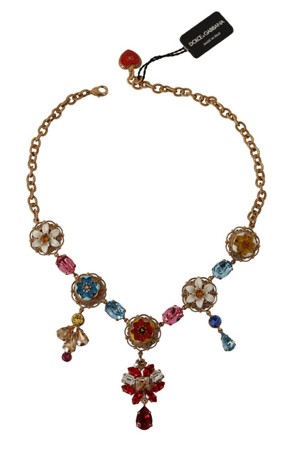 Elegant Floral Statement Necklace