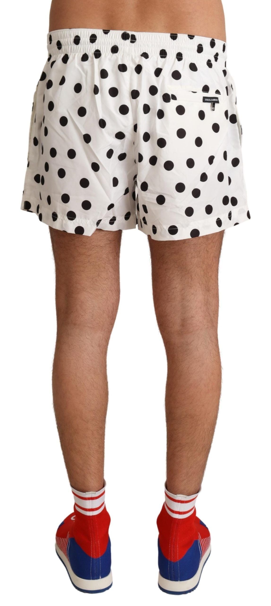 Polka Dotted Men's Swim Shorts