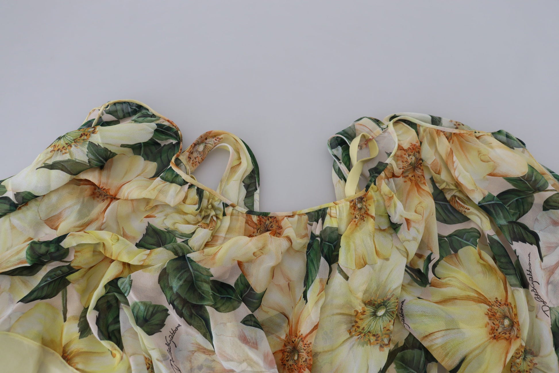 Floral Silk Pleated Maxi Dress