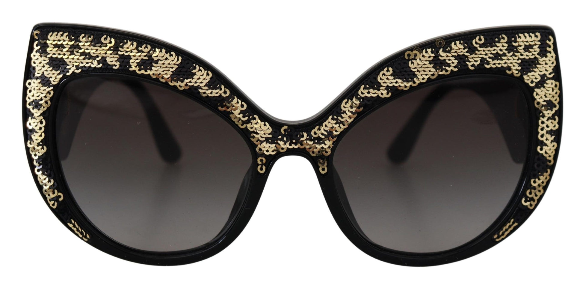 Butterfly Polarized Sequin Sunglasses