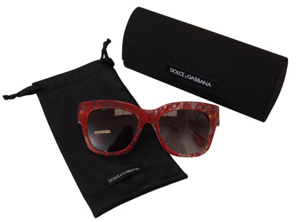 Sicilian Lace Accented Designer Sunglasses