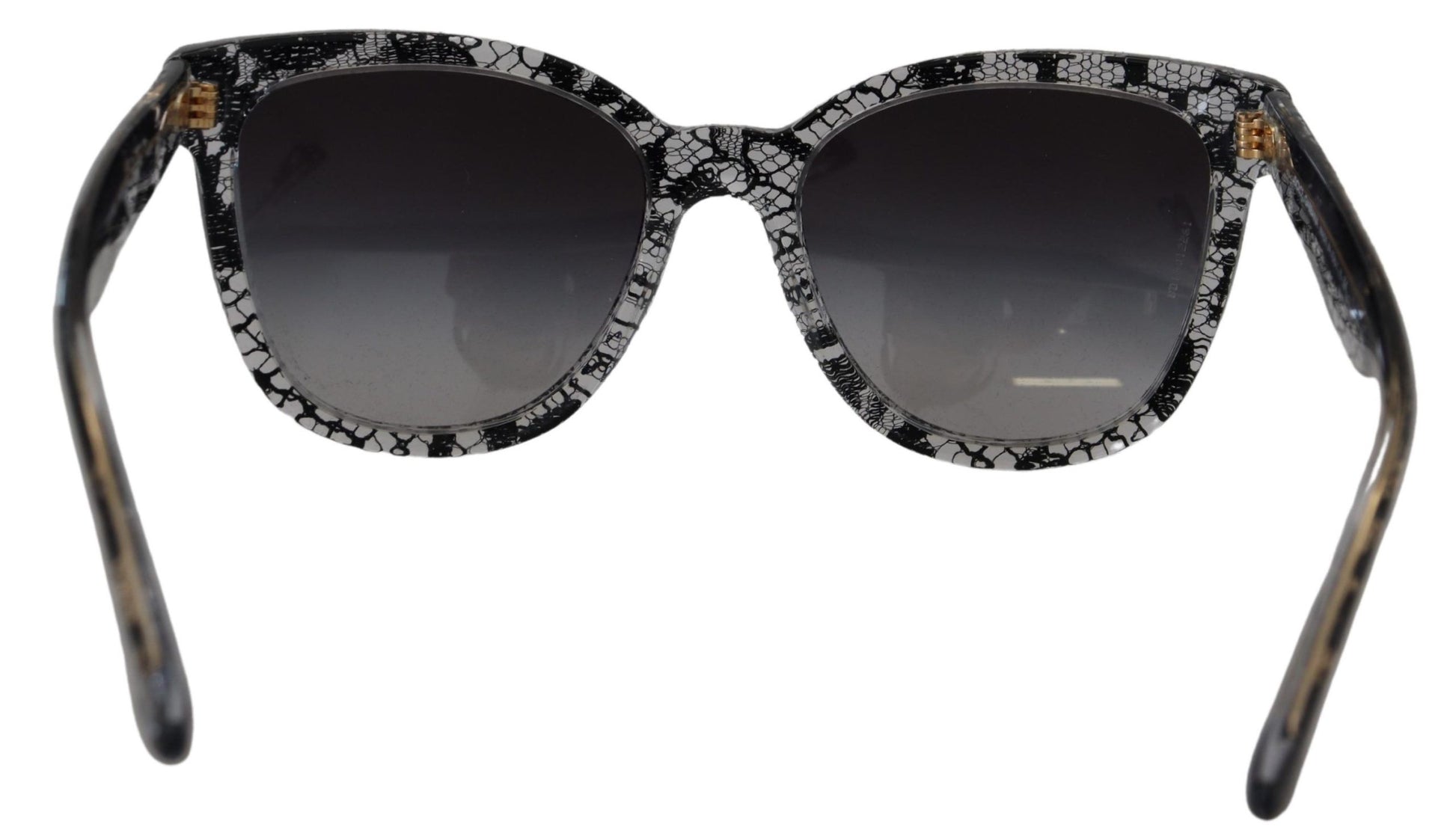 Elegant White Lace Applique Sunglasses