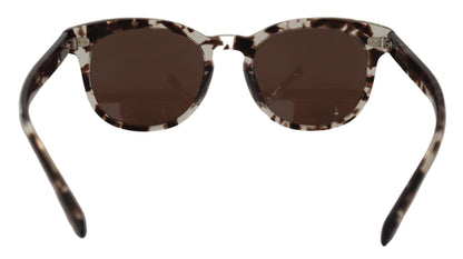 Chic Havana Brown Acetate Sunglasses