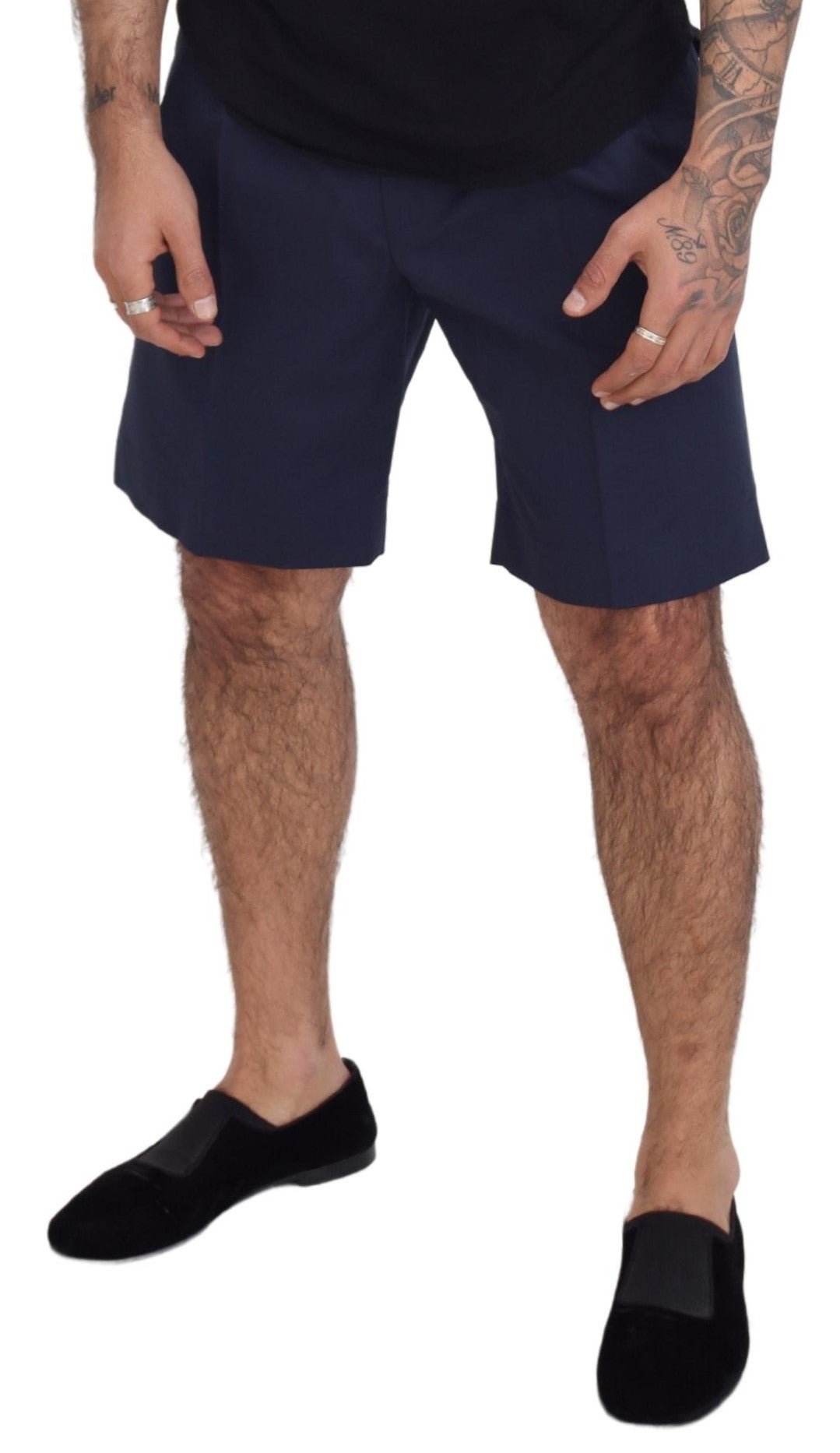 Elegant Blue Chino Shorts