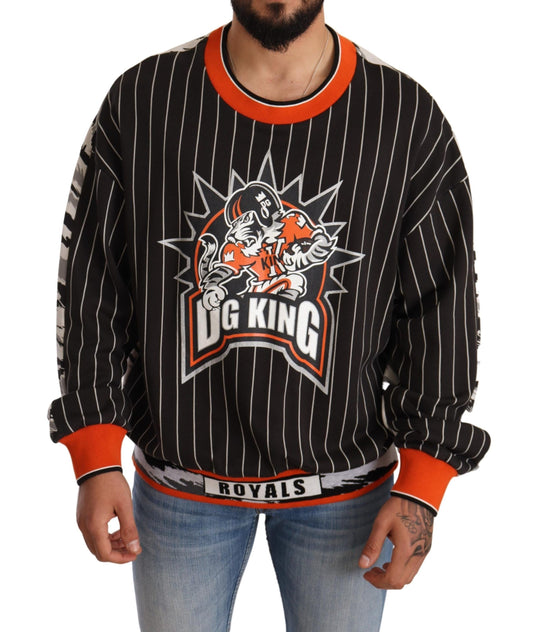 Exclusive Black Striped DG KING Sweater