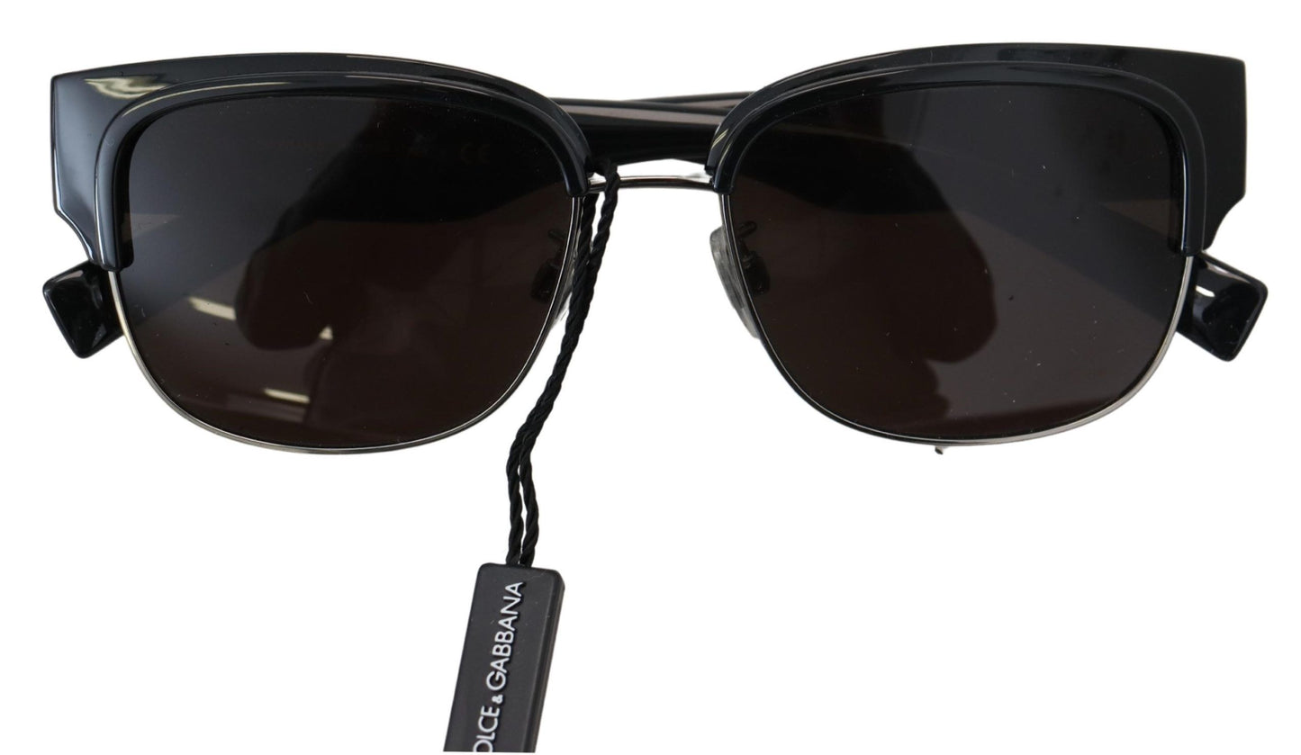 Elegant Square Black Sunglasses for Women