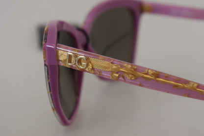 Elegant Violet Acetate Sunglasses