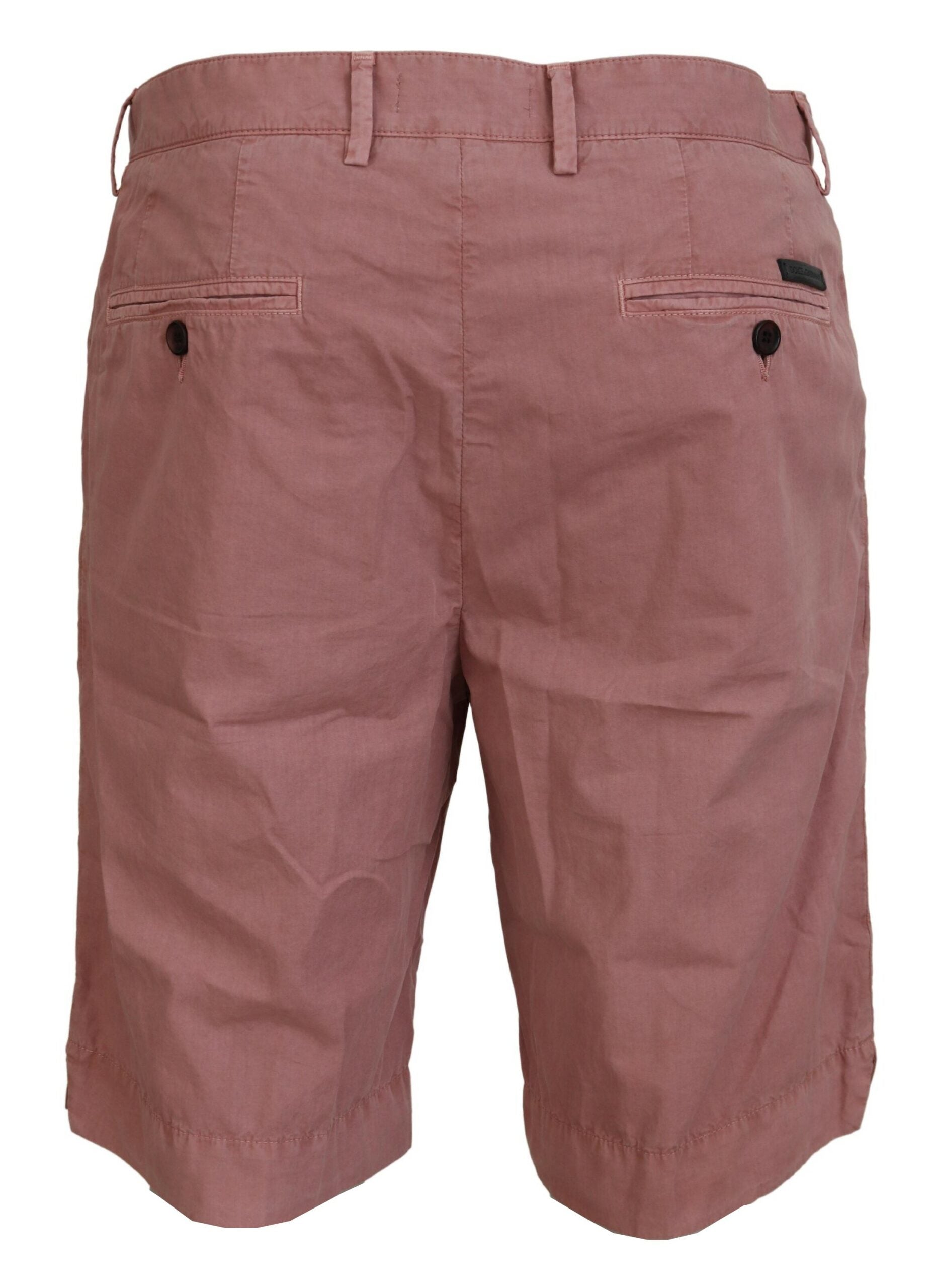 Exquisite Pink Chino Shorts for Men