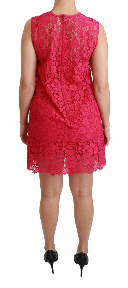 Shocking Pink Mini Bodycon Dress