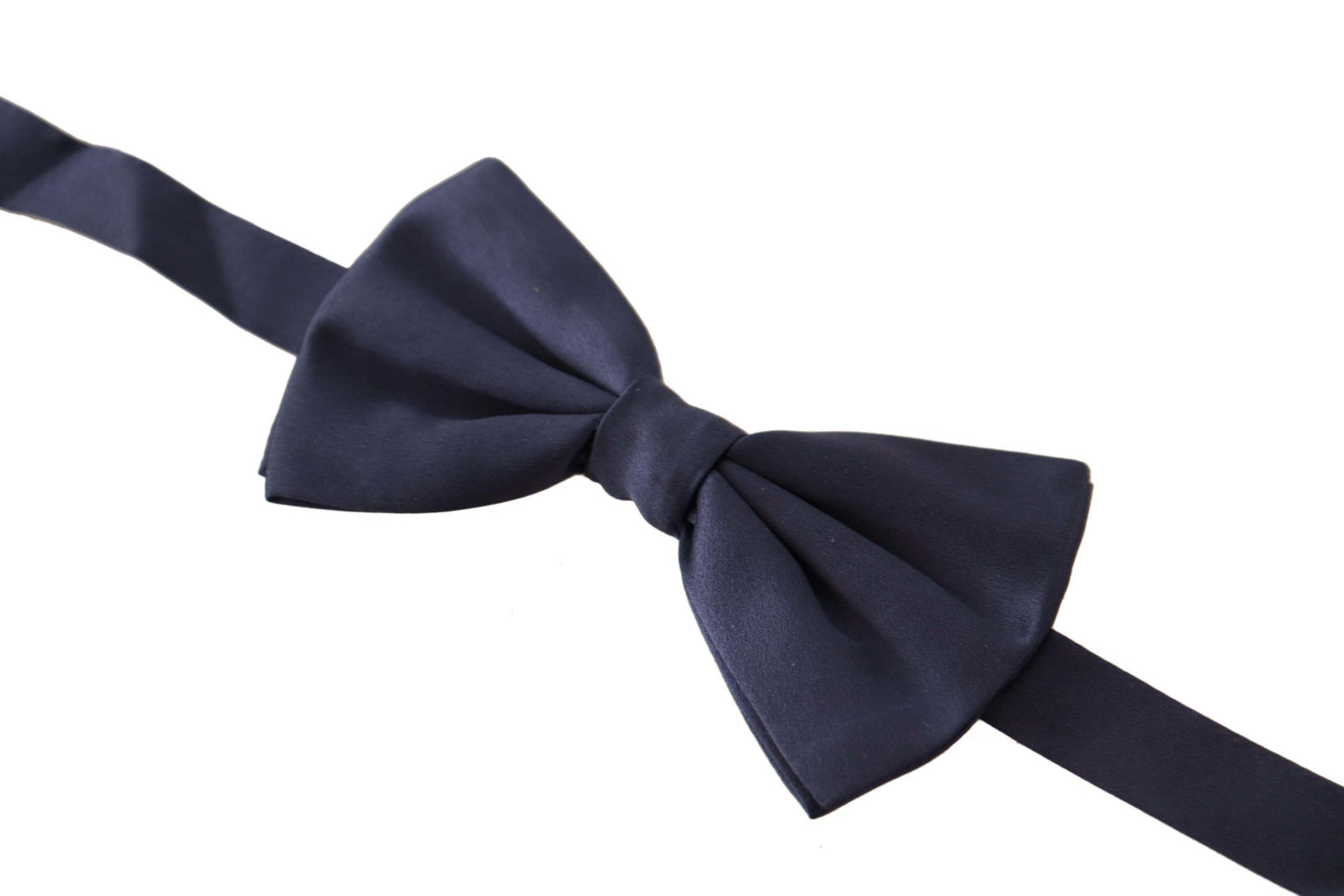 Elegant Sapphire Silk Bow Tie