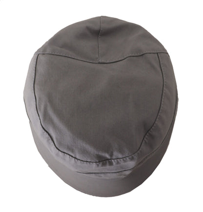 Elegant Gray Newsboy Cap - Classic Accessory