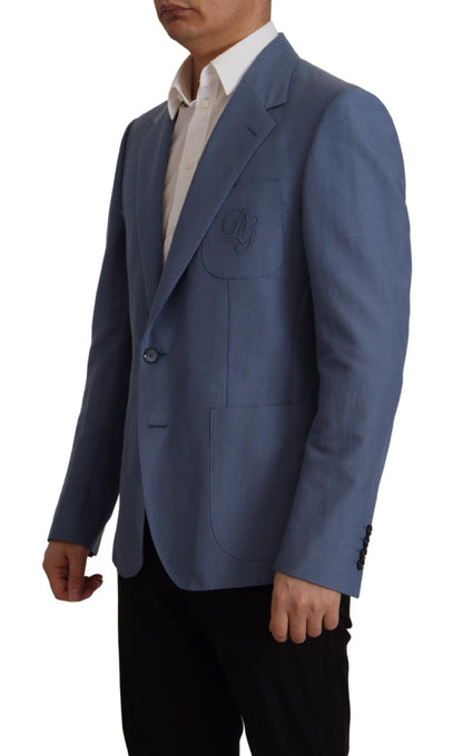 Elegant Single Breasted Linen Jacket