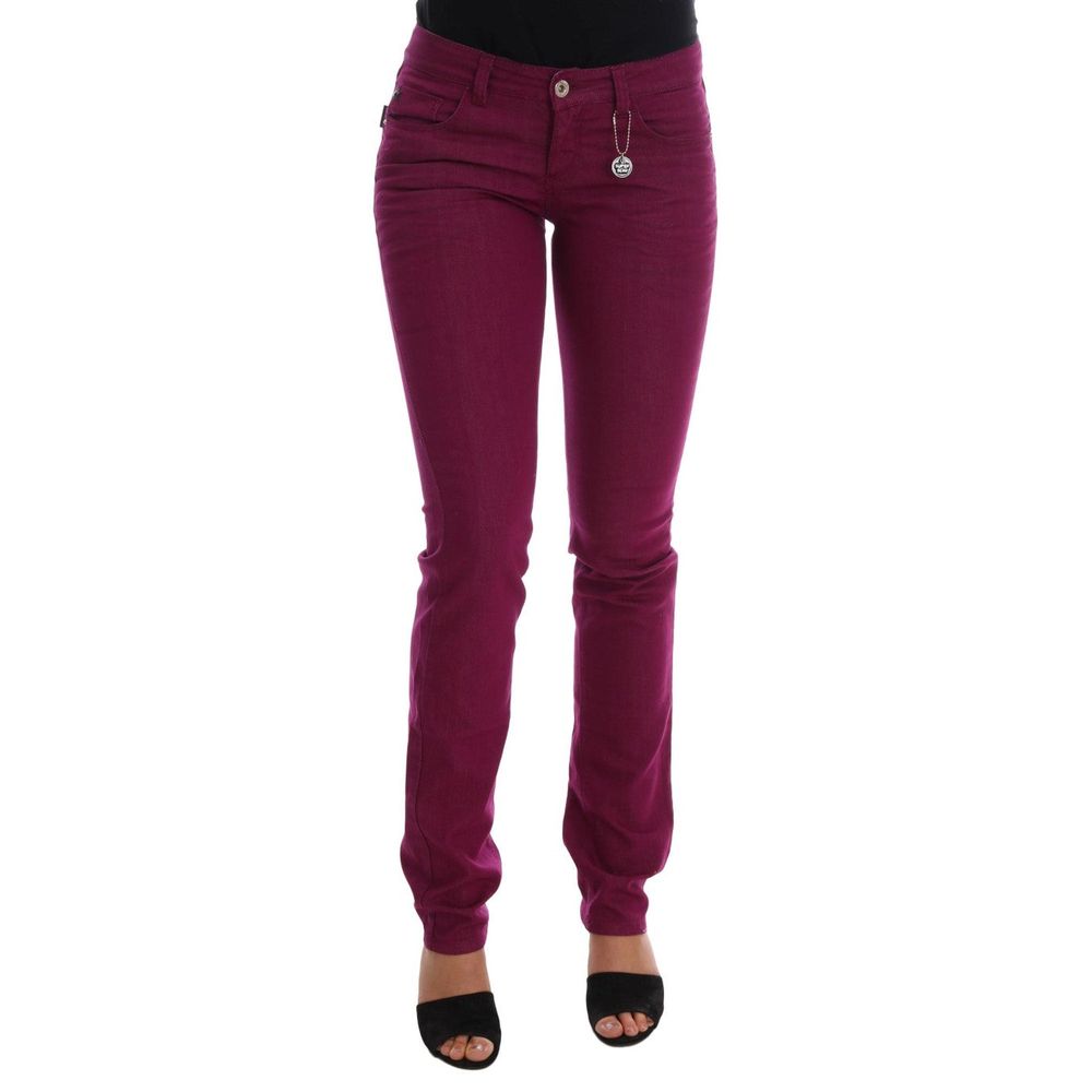 Purple  Jeans & Pant