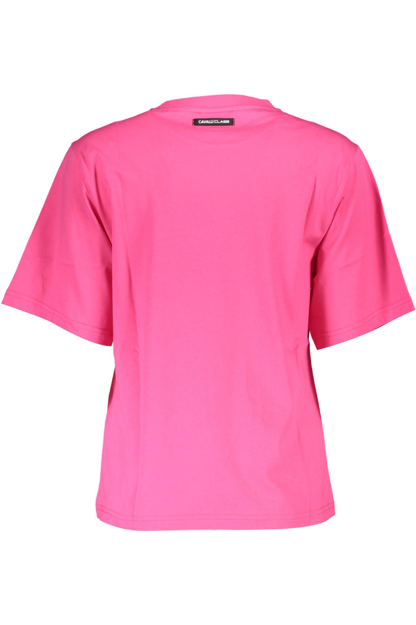 Elegant Pink Printed Tee with Chic Appeal