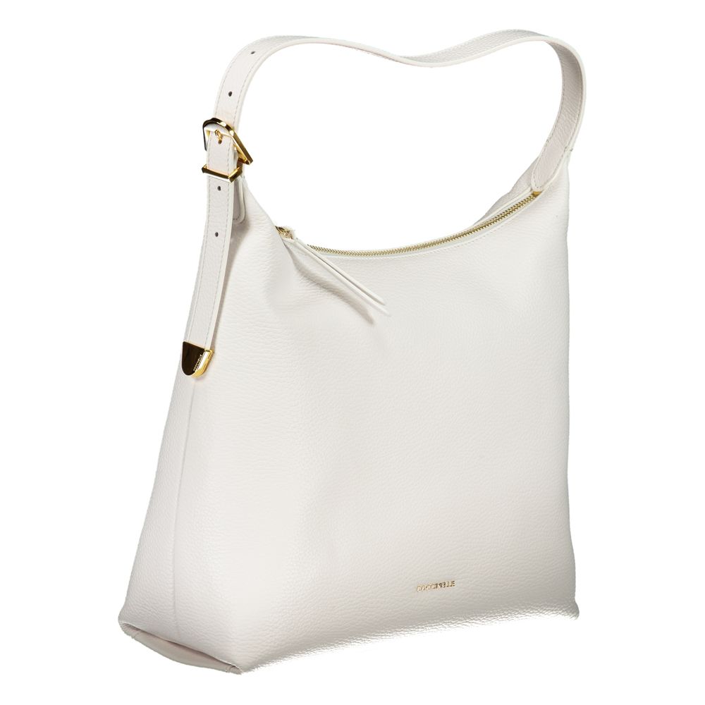 White Leather Handbag