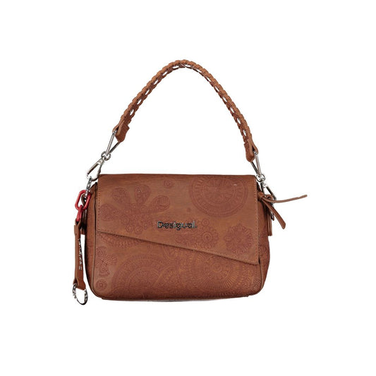 Brown Polyethylene Handbag