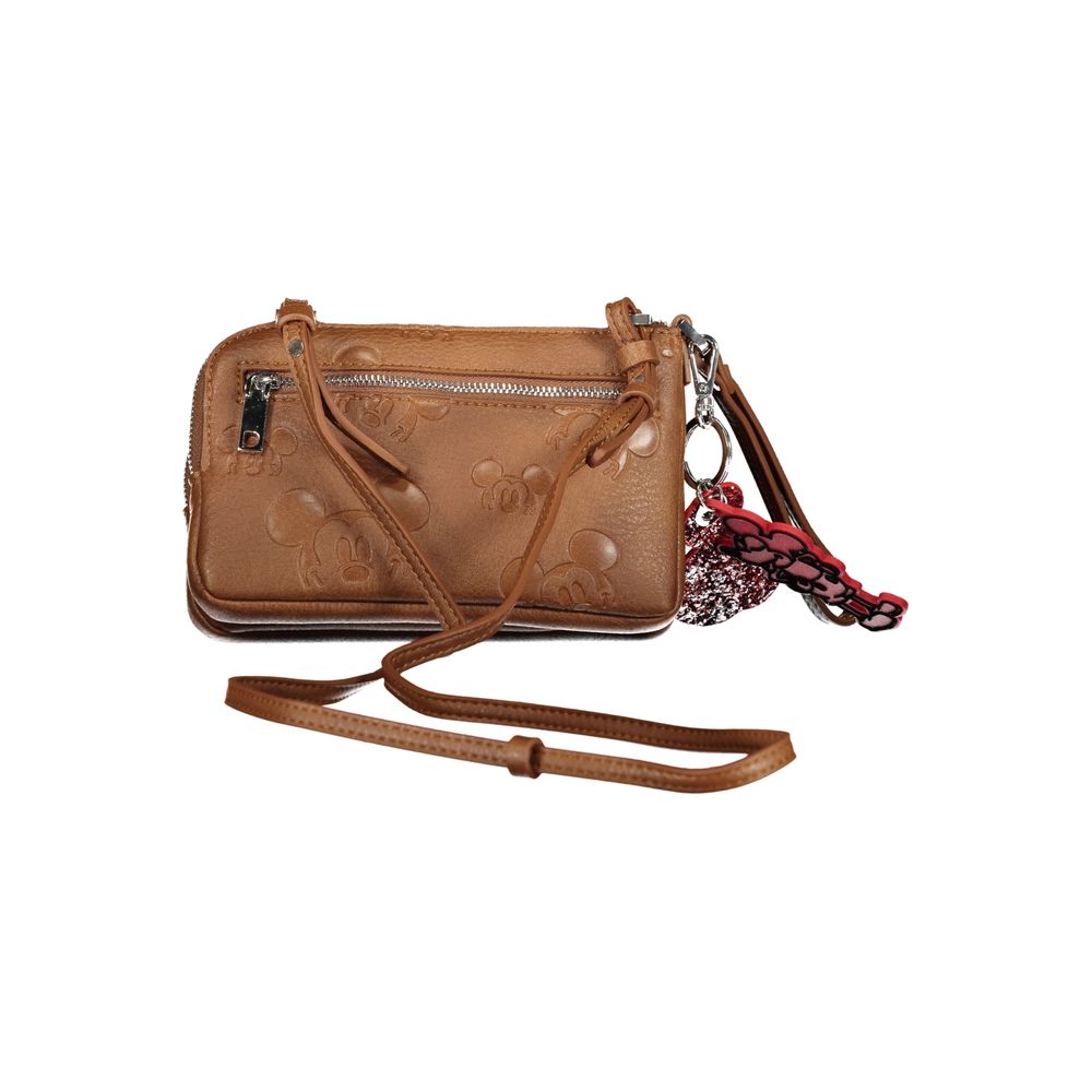 Brown Polyethylene Handbag