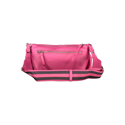 Pink Polyethylene Handbag