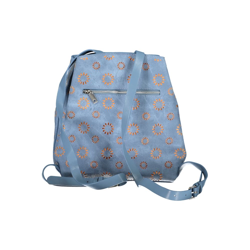 Light Blue Polyethylene Backpack