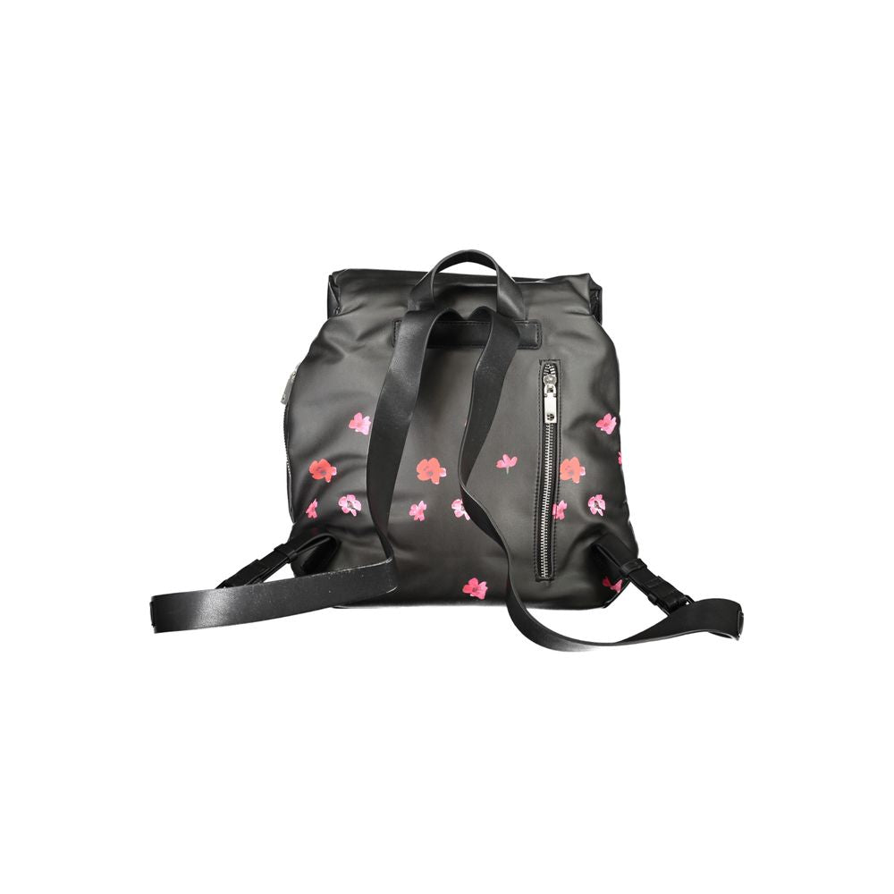 Black Polyethylene Backpack