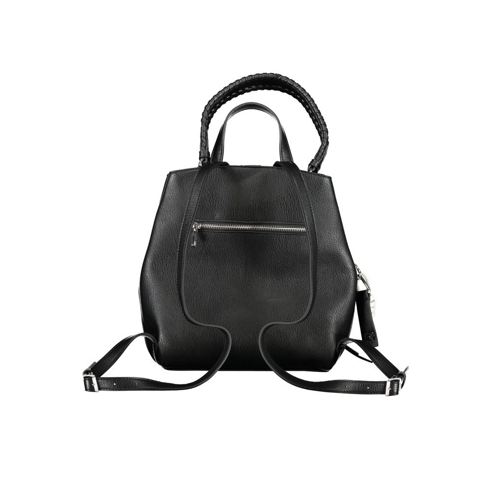 Black Polyethylene Backpack