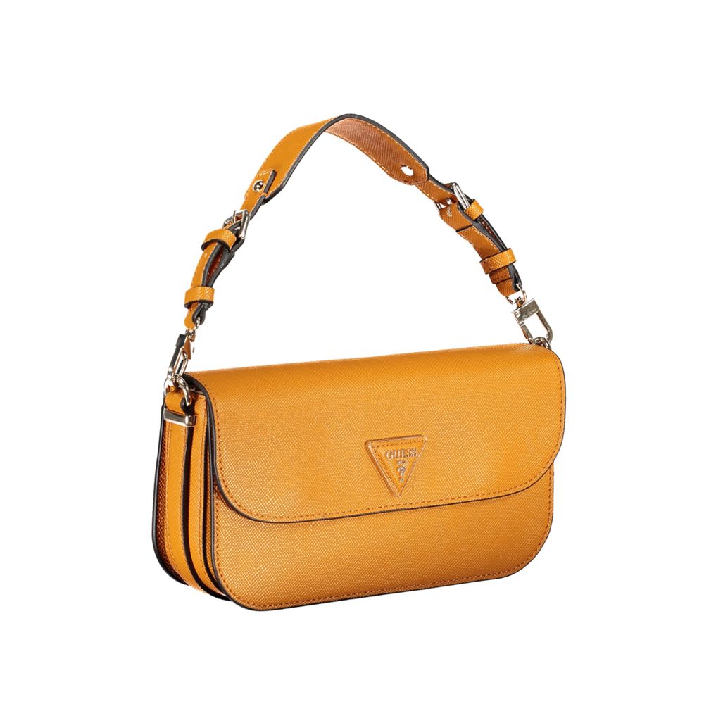 Orange Polyethylene Handbag