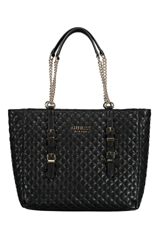 Elegant Black Chain Shoulder Handbag