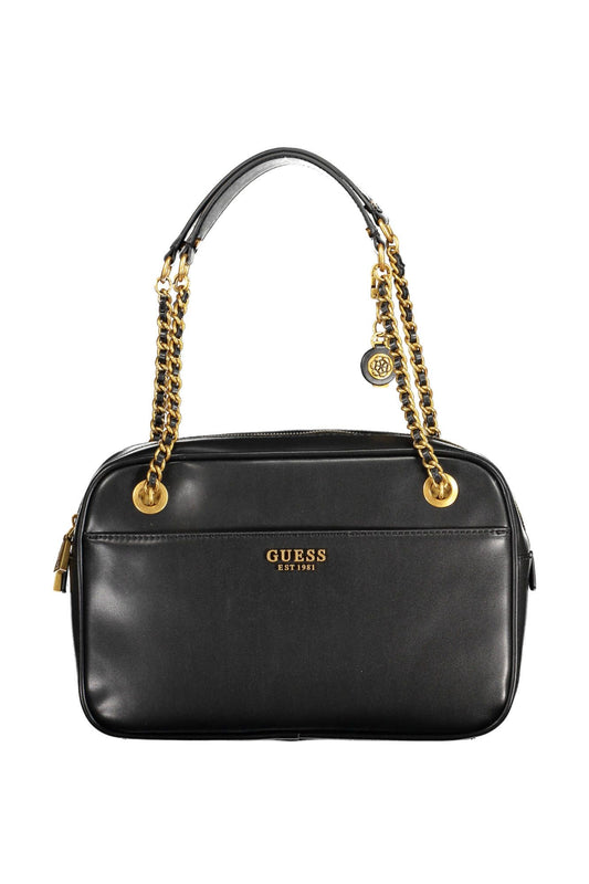 Elegant Black Chain Shoulder Bag