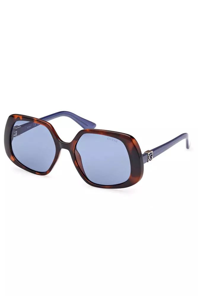 Chic Square Lens Sunglasses in Brown