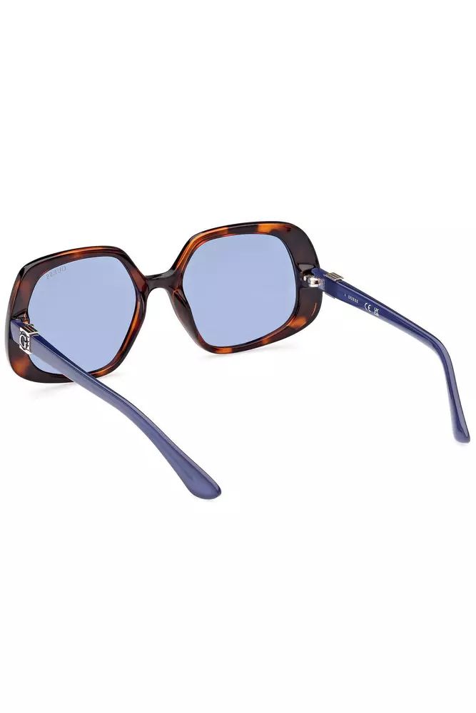 Chic Square Lens Sunglasses in Brown