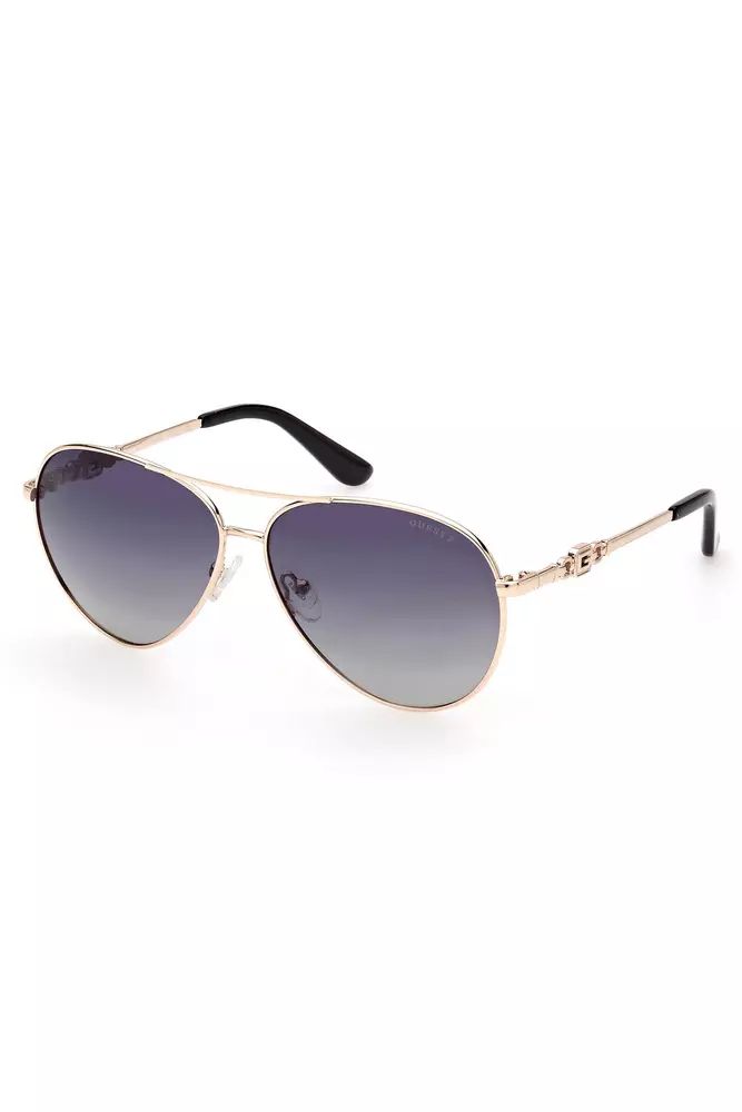 Chic Teardrop Metal Frame Sunglasses