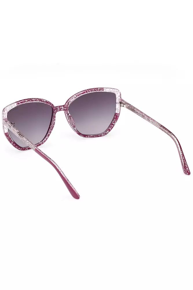 Chic Purple Square Frame Sunglasses