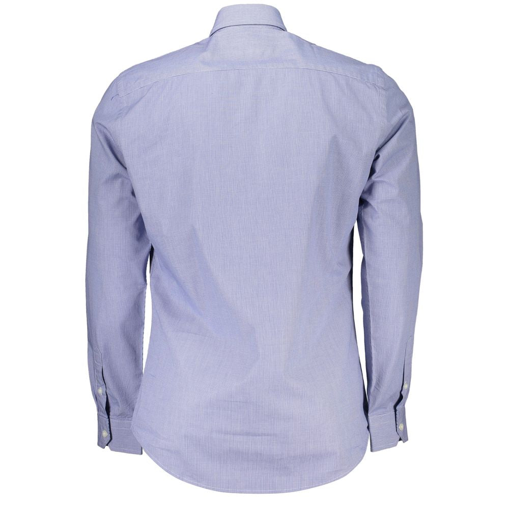 Elegant Long Sleeve French Collar Shirt