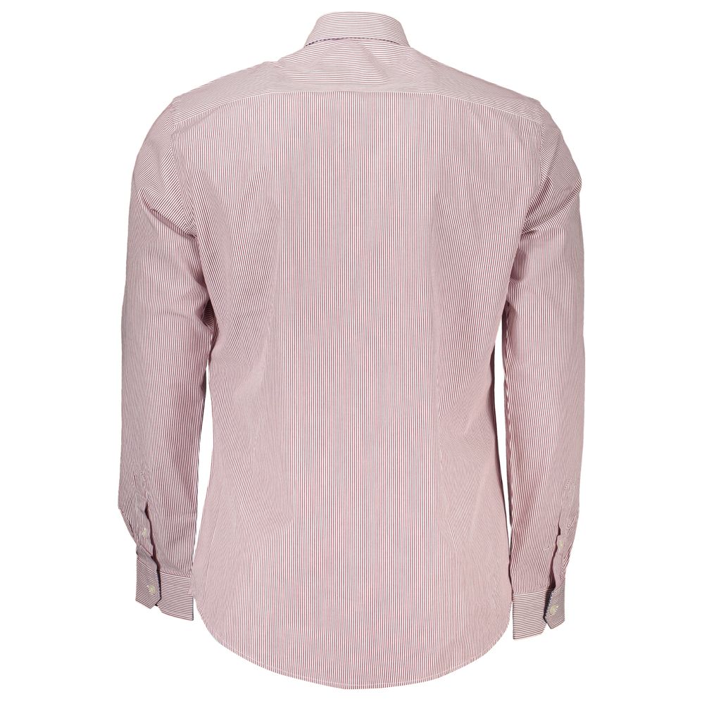 Chic Pink Narrow-Fit Organic Cotton Shirt
